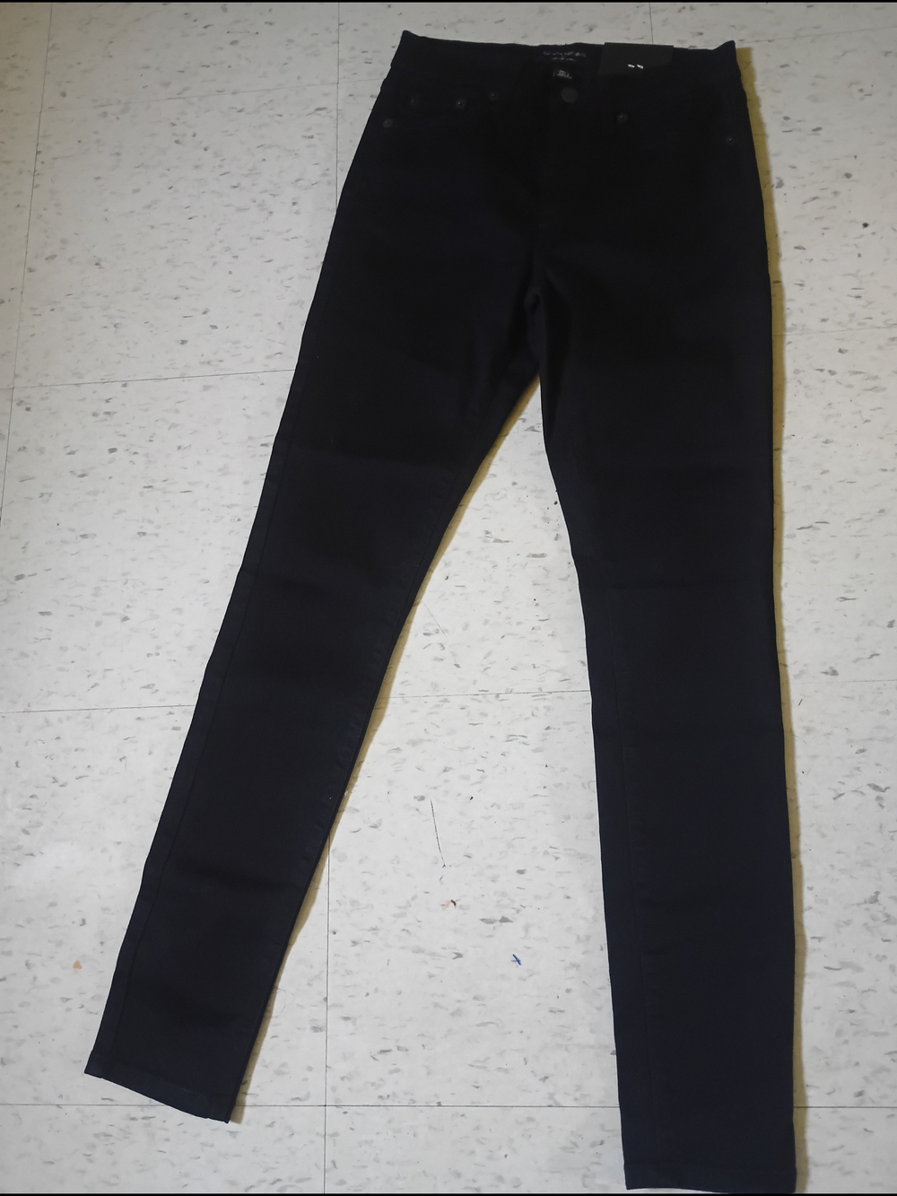 Banana Republic Women's Black High Rise Skinny Jeans